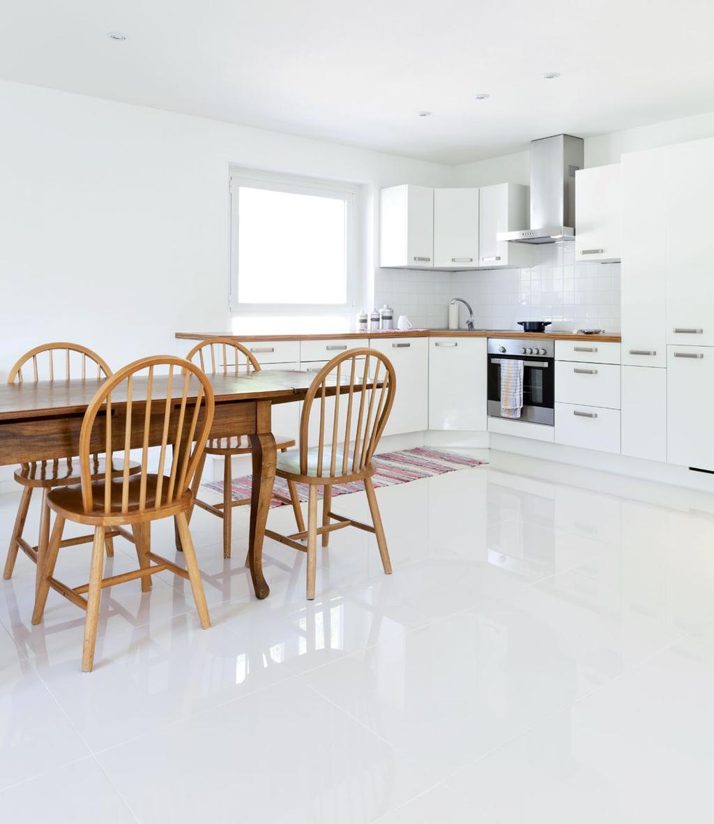 Ice White High Gloss 60x60cm Top Ceramics, White Floor Tiles For Kitchen