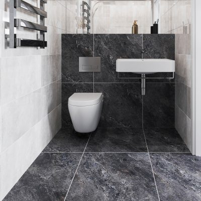 Cemento Porcelain Tile for Bathroom Wall/Floor Tile 60x60cm
