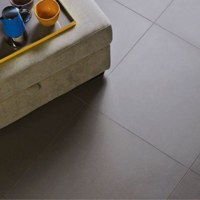 Investo Porcelain Dark Grey Tile in Matt for Floor Tile 60x60cm