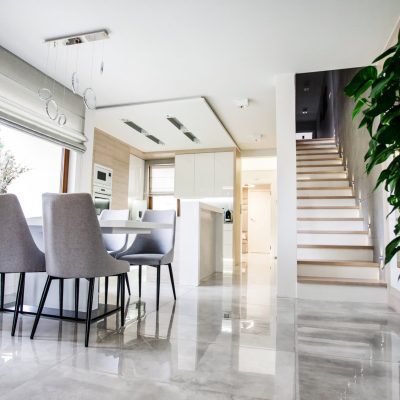 Porcelain Silver Tile in High Gloss for Living Room Floor Tile 120x60cm