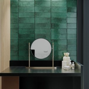 metro green tiles bathroom wall tiles