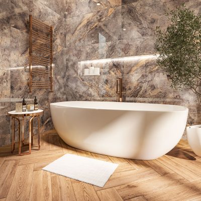 black marble tiles feature wall tiles bathroom