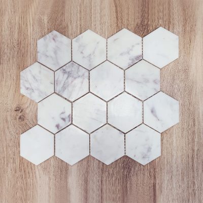 real marble mosaic tiles main feature wall